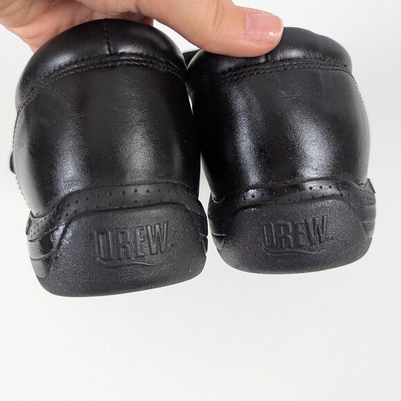 Drew | Black Mary Jane Magnolia Comfort Walking Shoes Size US10 - Picture 6 of 10